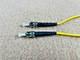 ST fiber optic patch cord